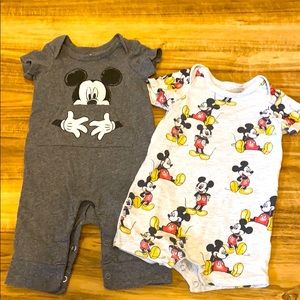 2pk Mickey Mouse outfit